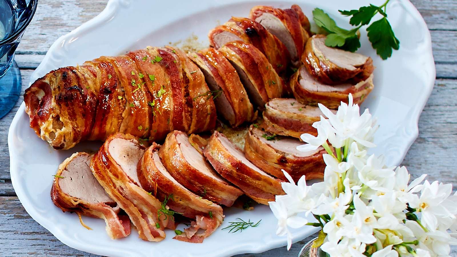 Honning-hvitløk svin indrefilet – Zartes Schweinefilet mit Honig und Knoblauch