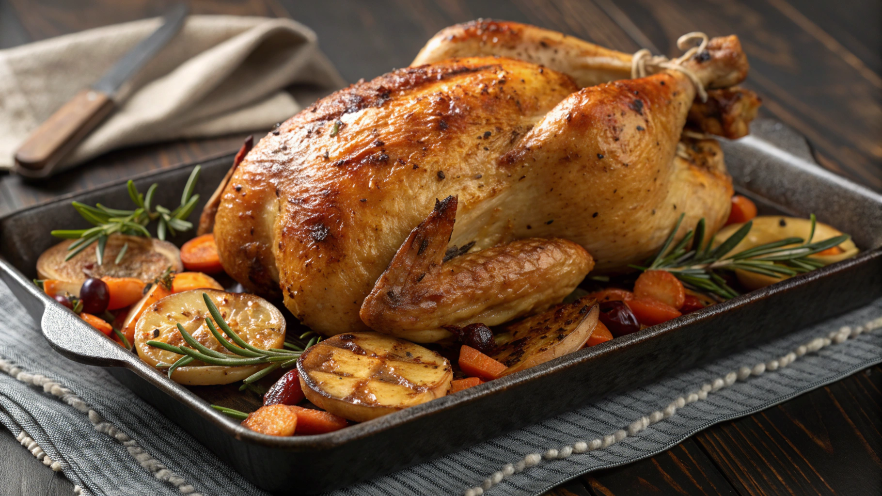 Poulet Rôti Croustillant au Four – La Recette Familiale Inratable
