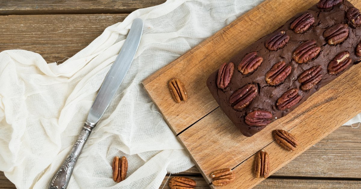 Amas de chocolat et noix de pécan façon