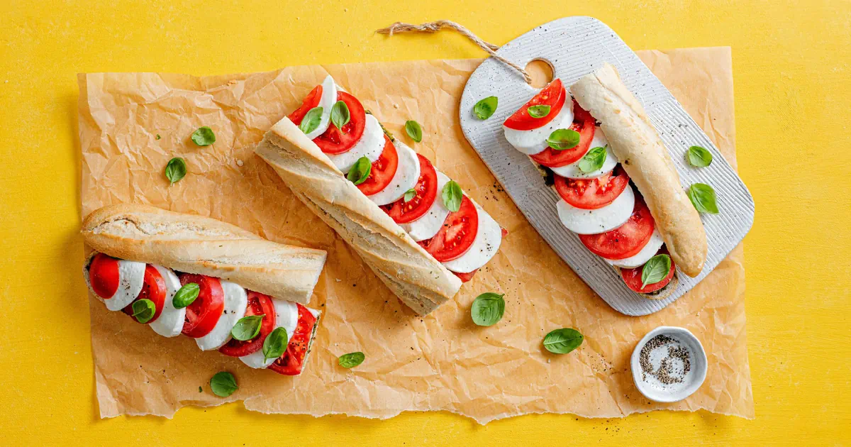 Sandwich à la tomate